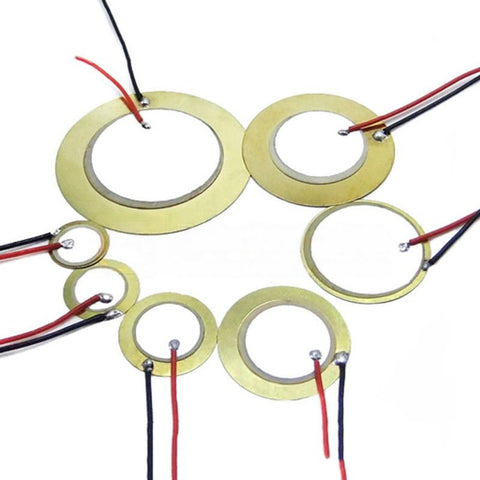 10mm/12mm/15mm/18mm/20mm/21mm/27mm/35mm Piezoelectric Ceramic Buzzer