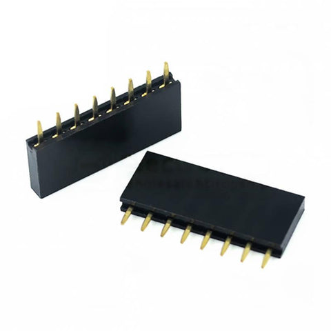 1x6p/8p 2.54mm Single Row Female Seat