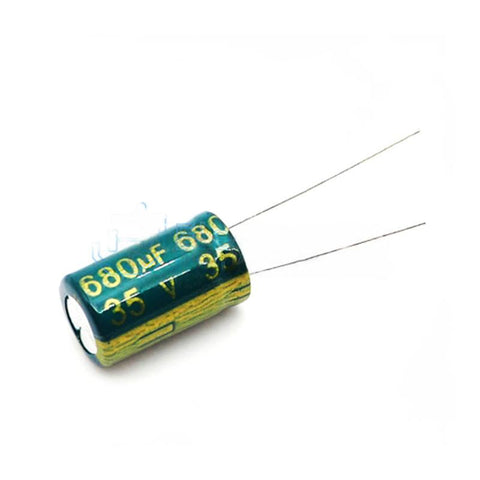 35V 22/47/100/220/330/470/680/1000/2200-4700µF DIP Aluminum Electrolytic Capacitor