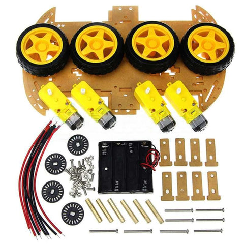 4WD Smart Robot Car Chassis Kit