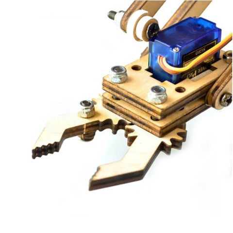 4 DOF Wooden Robot Arm Kit