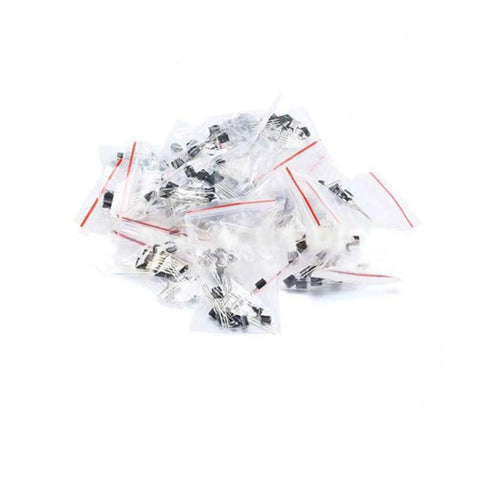 17 Kinds Each 10 pcs Transistor Assorted Kit (170 pcs)