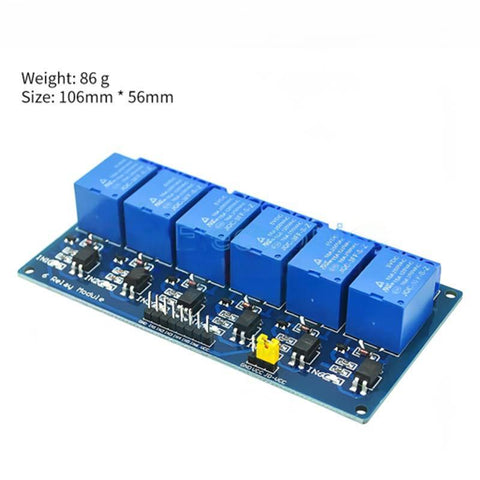 KY-019 5V 1/2/4/6/8 Channel Optocoupler Relay Module