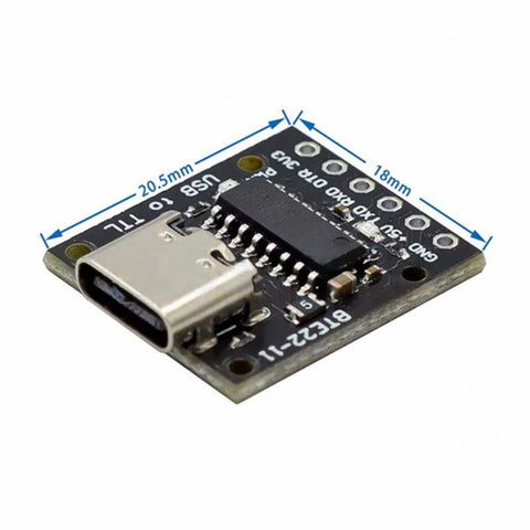 CH340E CH340N MSOP10 USB to TTL Module
