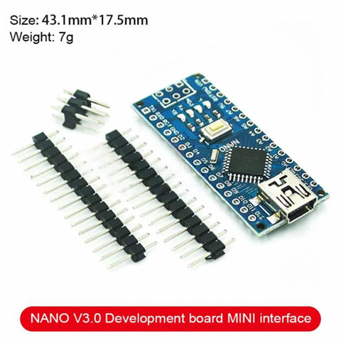 Nano V3.0 ATmega328P Development Board, No Welding, Without Cable