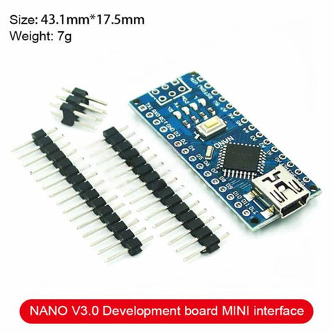 Nano V3.0 ATmega328P Development Board, No Welding, Without Cable