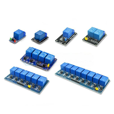 KY-019 5V 1/2/4/6/8 Channel Optocoupler Relay Module