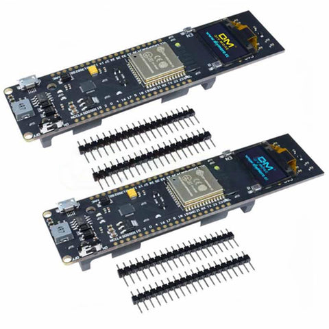 WEMOS ESP32 WIFI Bluetooth Module with 18650 Battery Holder + 0.96 Inch OLED Development Board
