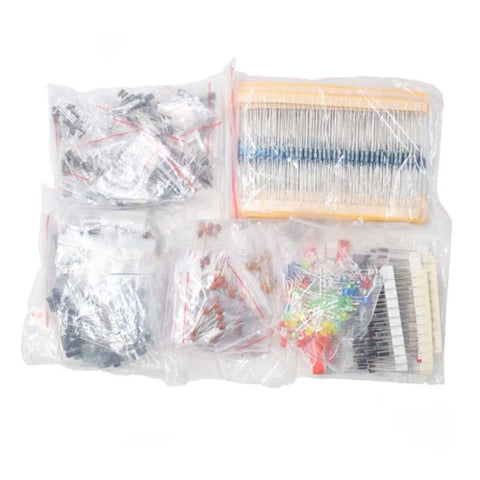 1390 Pcs Electronic Component Kit