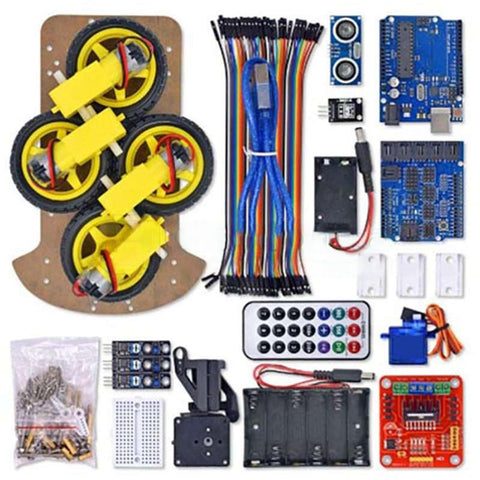 Multi-Functional 4WD Robot Car Chassis Kits