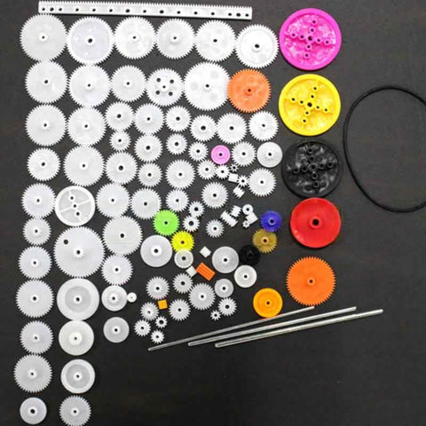 106 pcs Plastic Motor Gear Kit