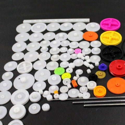 106 pcs Plastic Motor Gear Kit