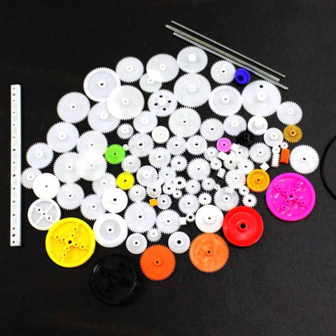 106 pcs Plastic Motor Gear Kit