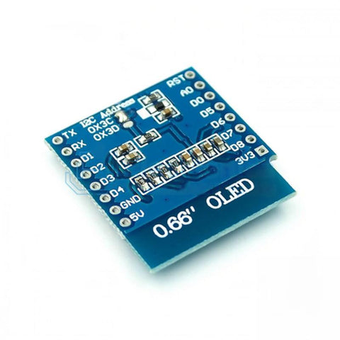 0.66 Inch OLED Display Module IIC/I2C Interface for D1 Mini