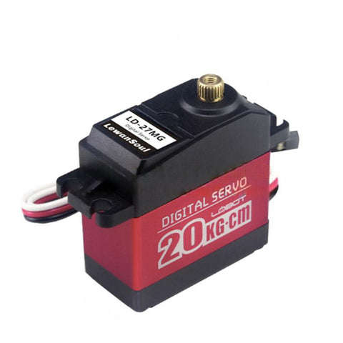 LD-27MG 20KG High Torque Metal Gear 270 Degree Robot Arm Digital Servo