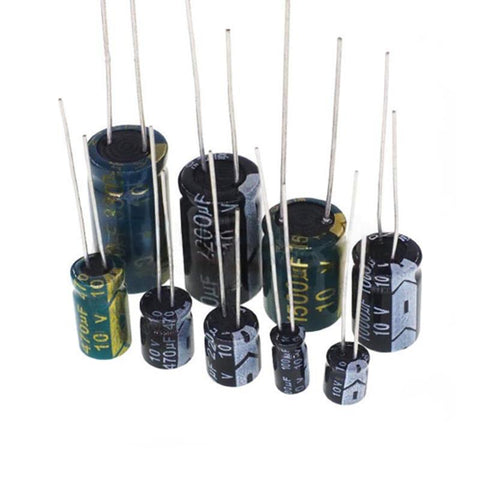 6.3V 100µF/220µF/470µF/1000µF/2200µF/3300µF DIP Electrolytic Capacitor