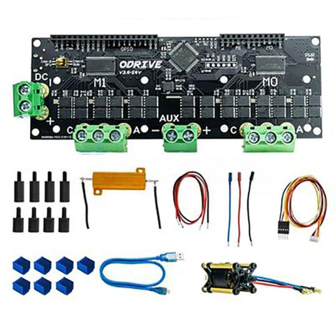 Makerbase ODrive 3.6 FOC BLDC Servo Dual Motor Controller
