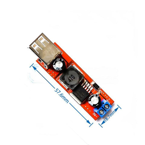 3A Dual USB 6V 40V to 5V Step Down Power DC Charger Converter Module