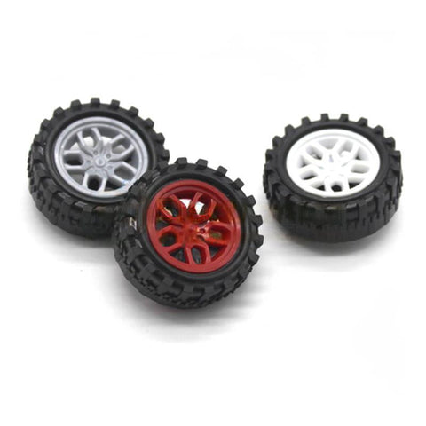 31*2 mm Plastic Wheel Toy Car DIY Accessories