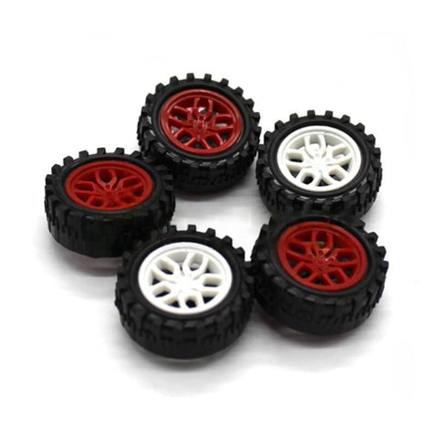 31*2 mm Plastic Wheel Toy Car DIY Accessories