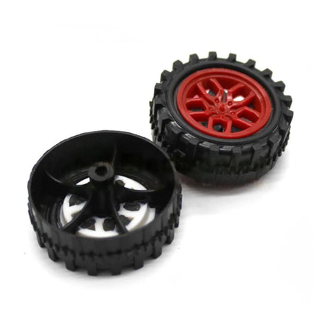 31*2 mm Plastic Wheel Toy Car DIY Accessories
