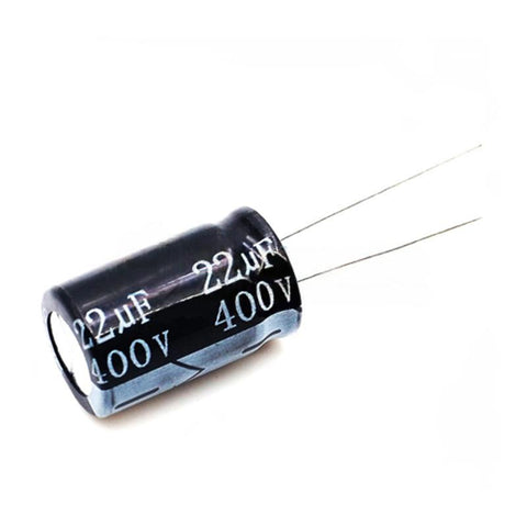 400V 1µF/10µF/3.3µF/4.7µF/6.8µF/2.2µF/22µF/33µF/47µF/68µF/100µF DIP Aluminum Electrolytic Capacitor