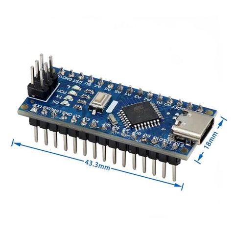 Nano V3.0 ATmega328P Development Board Welded Without Cable