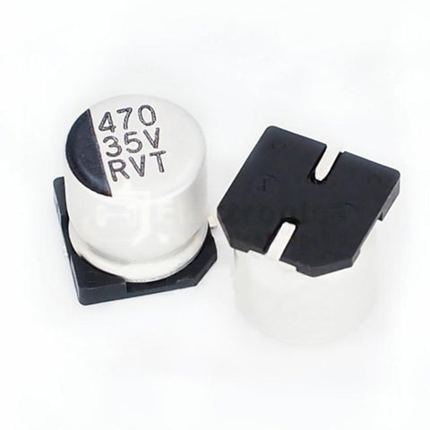 35V 22/47/100/220/330/470µF SMD Aluminum Electrolytic Capacitor