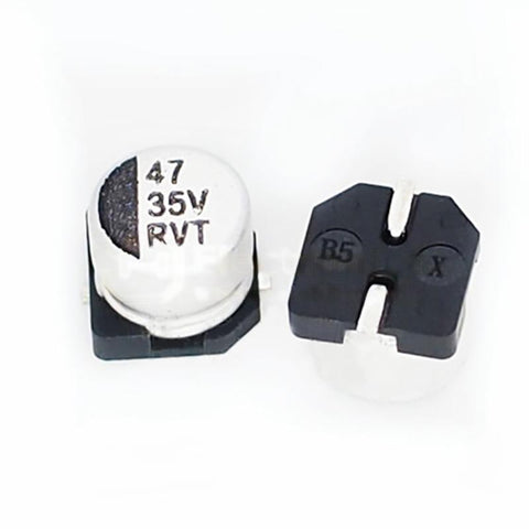 35V 22/47/100/220/330/470µF SMD Aluminum Electrolytic Capacitor