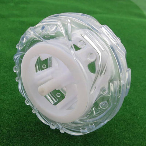 3 x 78 mm Transparent Rubber Wheel