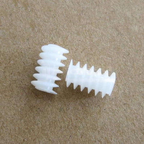 10 pcs 6*10 (2A) Worm Turbine Reduction Plastic Gear
