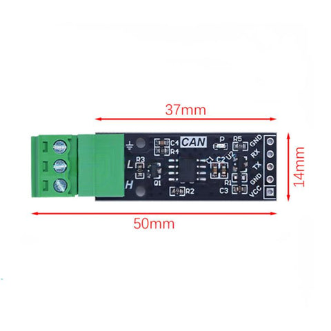 RS232/RS485/CAN to TTL Communication Module