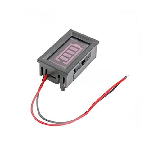 3S 12V Lead Acid Battery Storage Display