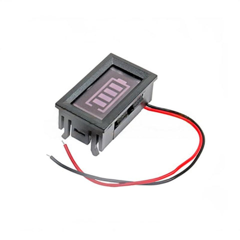 3S 12V Lead Acid Battery Storage Display