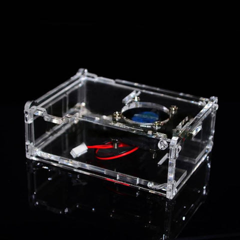 Acrylic Shell with Fan for Raspberry Pi 2B