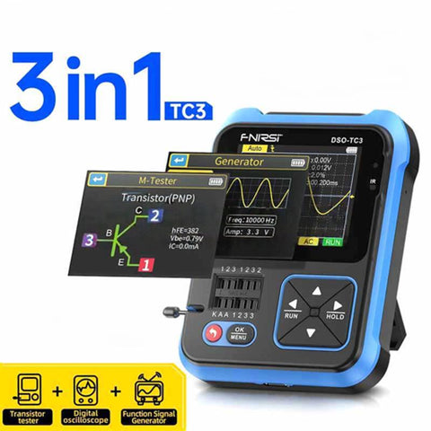 FNIRSI DSO-TC3 3 in 1 Digital Oscilloscope