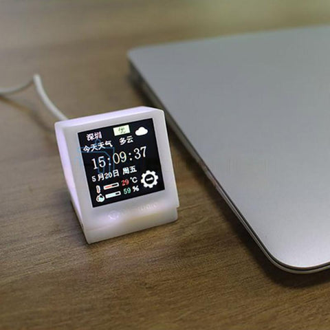 PYClock WiFi ESP32-C3 1.54 Inch Weather Clock