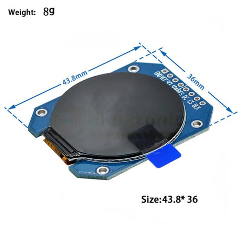 1.28 Inch TFT 240x240 IPS LCD Display Round Screen Module