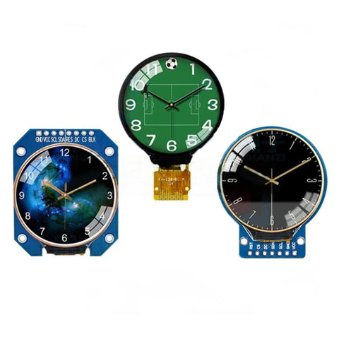 1.28 Inch TFT 240x240 IPS LCD Display Round Screen Module