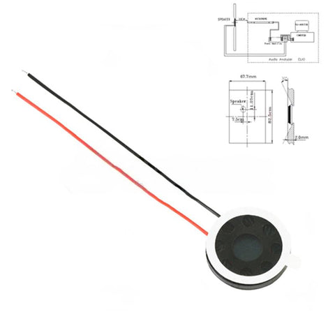 13/15/18/20/23/25 mm Round Voice Speaker