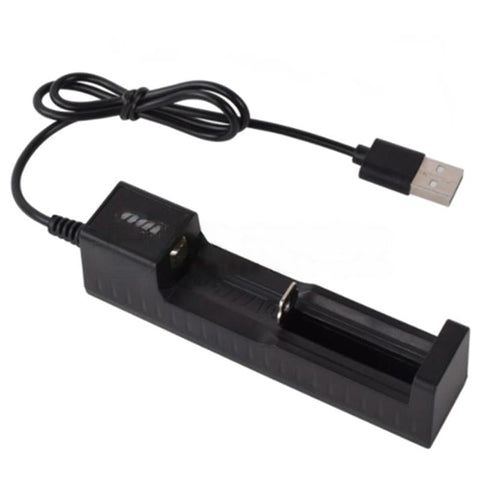 18650 USB Single Slot Battery Charger