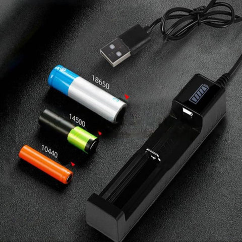 18650 USB Single Slot Battery Charger