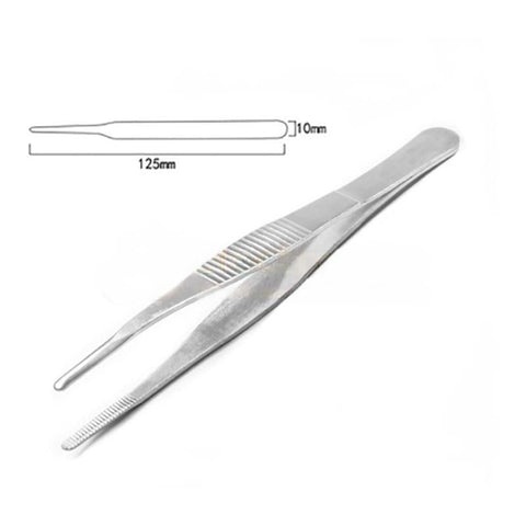 CT Stainless Steel Tweezers with Non-slip Teeth