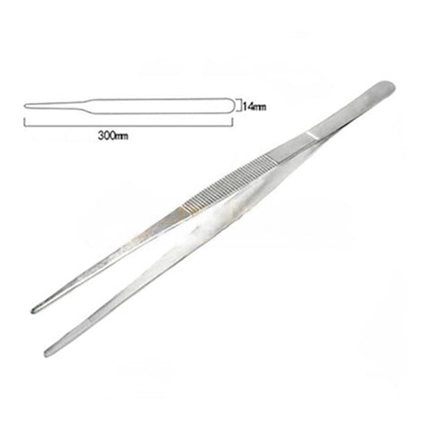 CT Stainless Steel Tweezers with Non-slip Teeth