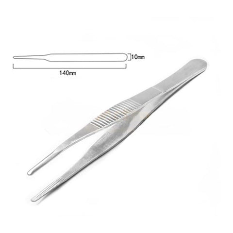 CT Stainless Steel Tweezers with Non-slip Teeth