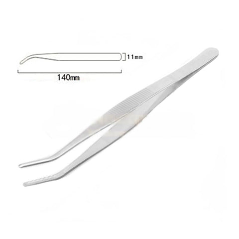 CT Stainless Steel Tweezers with Non-slip Teeth