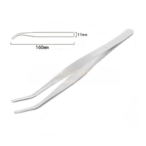 CT Stainless Steel Tweezers with Non-slip Teeth