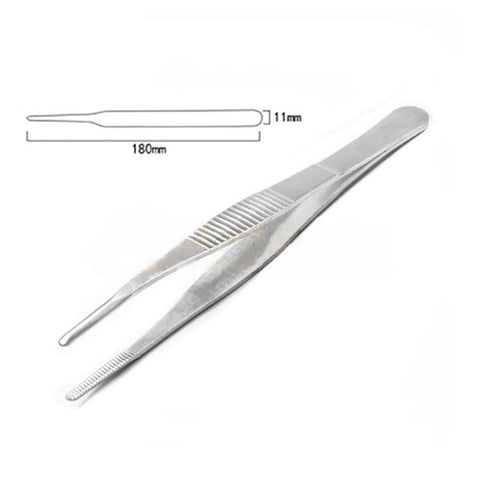 CT Stainless Steel Tweezers with Non-slip Teeth