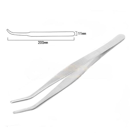 CT Stainless Steel Tweezers with Non-slip Teeth