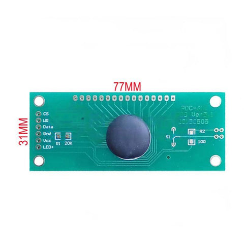 6 Bit 8 Segment LCD Screen Display Module